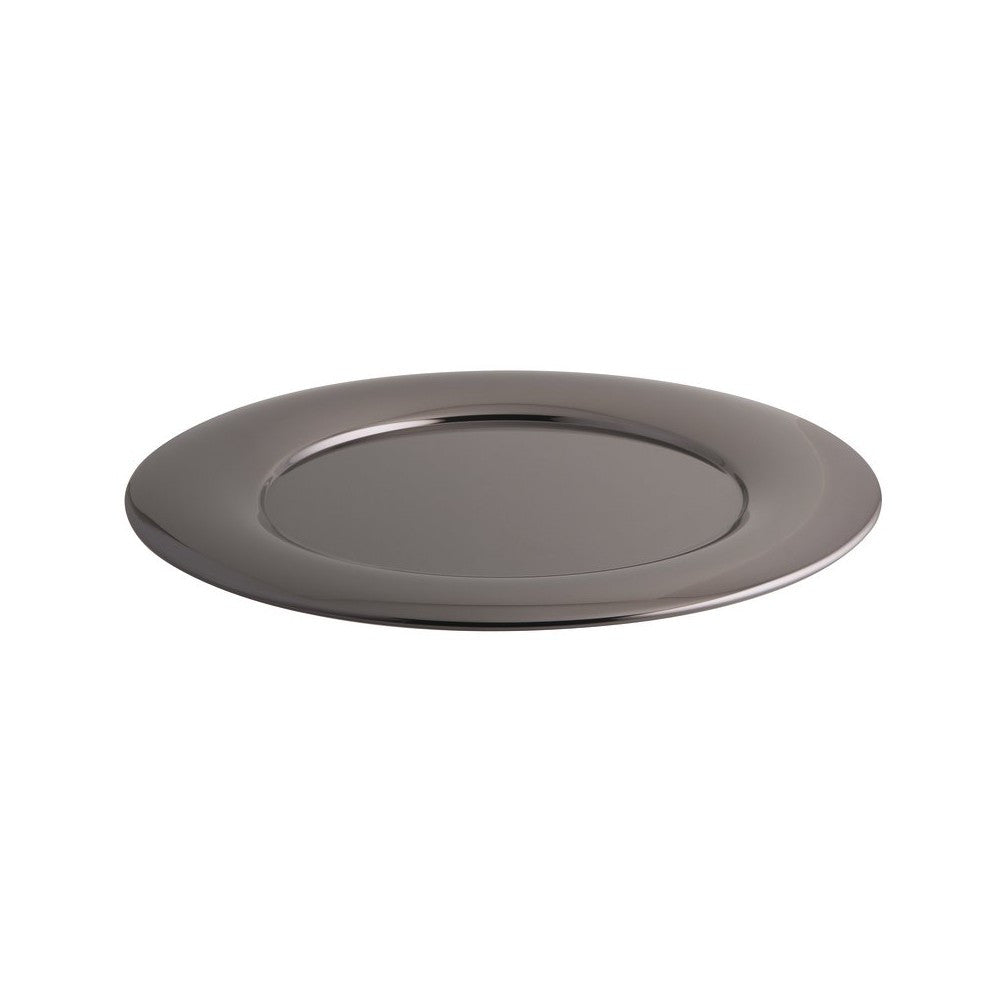 32 cm - Sambonet Sphera Assiette De Présentation En Acier Inoxydable