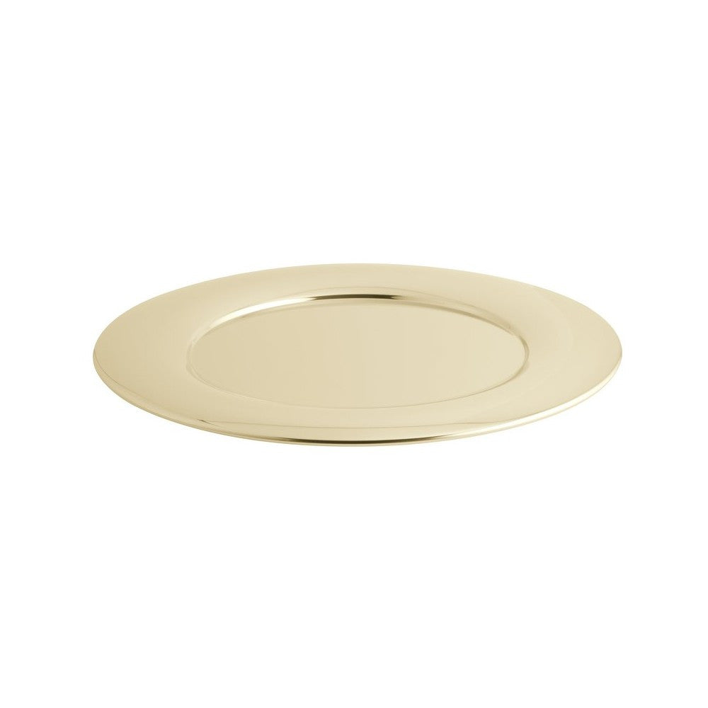 32 cm - Sambonet Sphera Assiette De Présentation En Acier Inoxydable