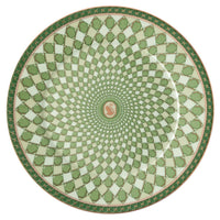 18.1 cm - Swarovski x Rosenthal Signum Plato pan de porcelana