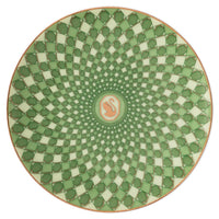 10.4 cm - Swarovski x Rosenthal Signum Plat Bord Van Porselein