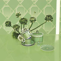 10.4 cm - Swarovski x Rosenthal Signum Plat Bord Van Porselein