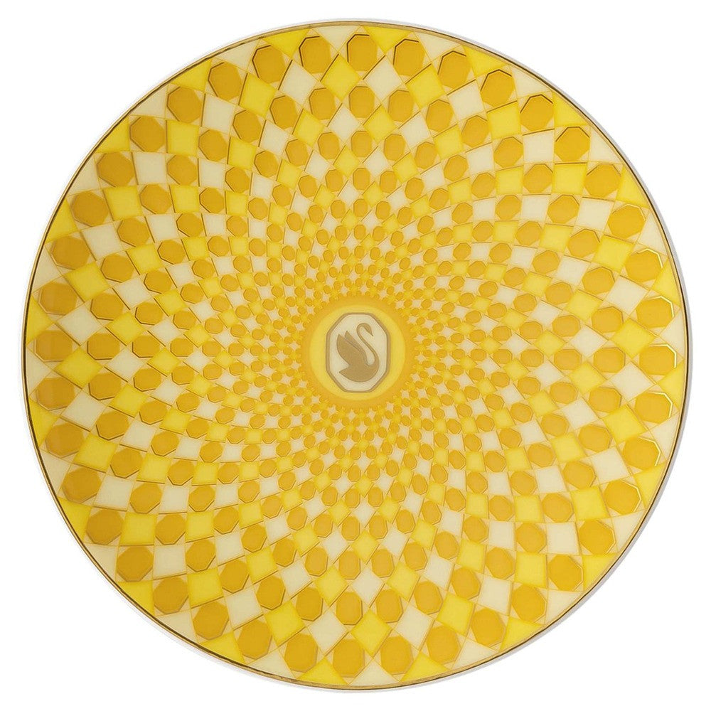 10.4 cm - Swarovski x Rosenthal Signum Plat Bord Van Porselein