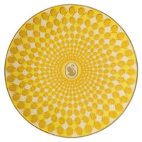 10.4 cm - Swarovski x Rosenthal Signum Plat Bord Van Porselein