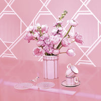 10.4 cm - Swarovski x Rosenthal Signum Plat Bord Van Porselein