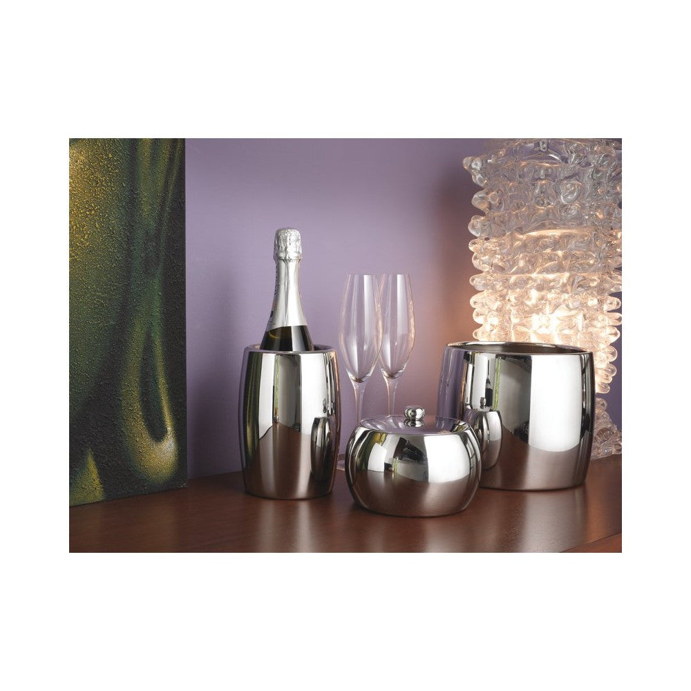 1 Lt - Sambonet Sphera Ice Bucket in Stainless Steel