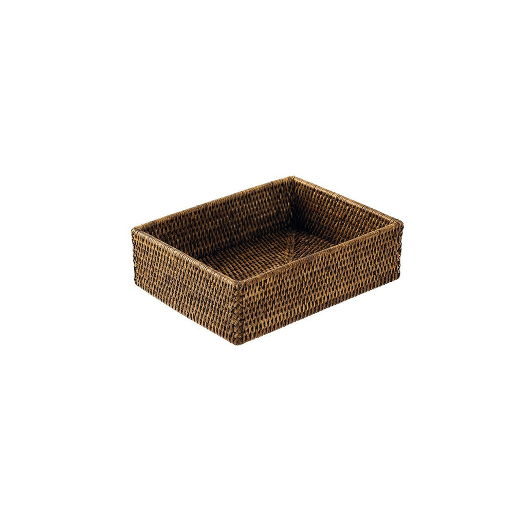 26.5x20.5 cm - Sambonet Radici Rectangular Container In Rattan