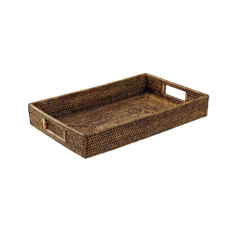 53.0x32.5 cm - Sambonet Radici Rectangular Tray in Rattan