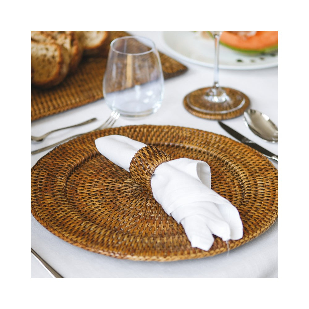 12.5x14.3 cm - Sambonet Radici Container In Rattan