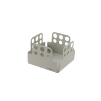 15.0x15.0 cm - Sambonet Radici Servilletero cúbico de acero inoxidable