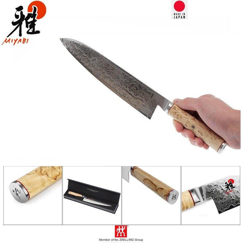 Zwilling Miyabi 5000Mcd Gyuto Mes In Roestvrij Staal