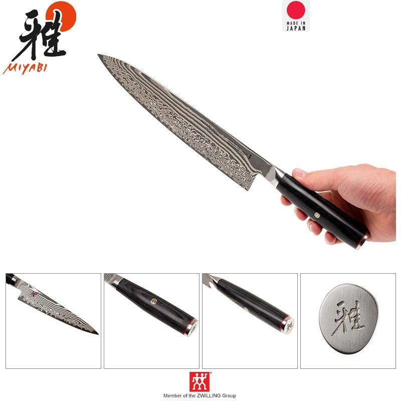 Zwilling Miyabi 5000Fcd Coltello Gyuto In Acciaio Inox