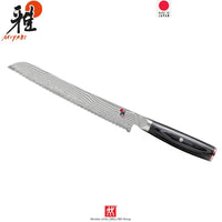 24 Cm Zwilling Miyabi 5000Fcd Cuchillo pan de acero inoxidable plástico