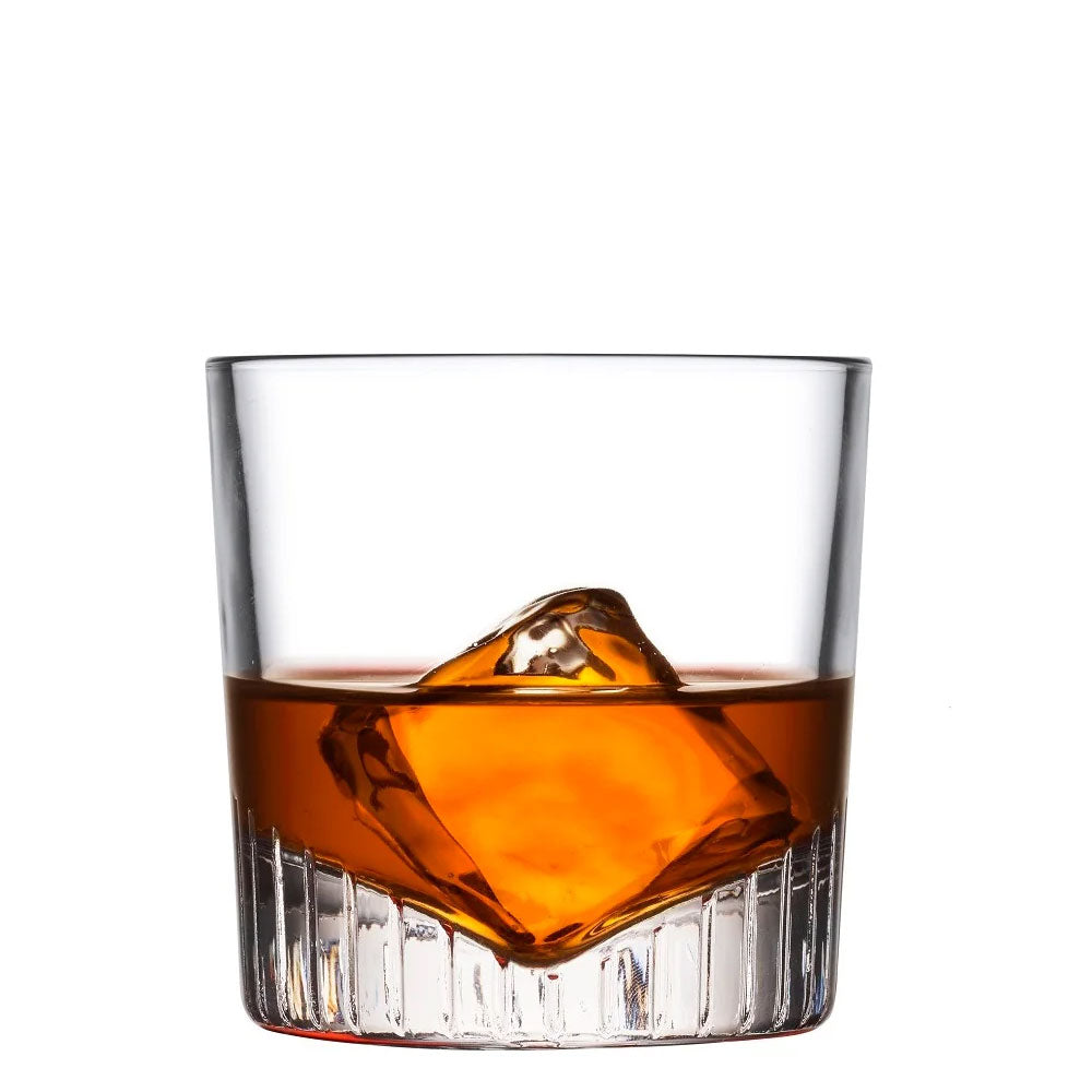 27 cl - Nude Caldera Whisky Glass - In Glass - Set of 6 Pcs
