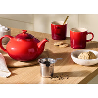 1.3 L - Le Creuset Classic théière en grès vitrifié avec infuseur métallique