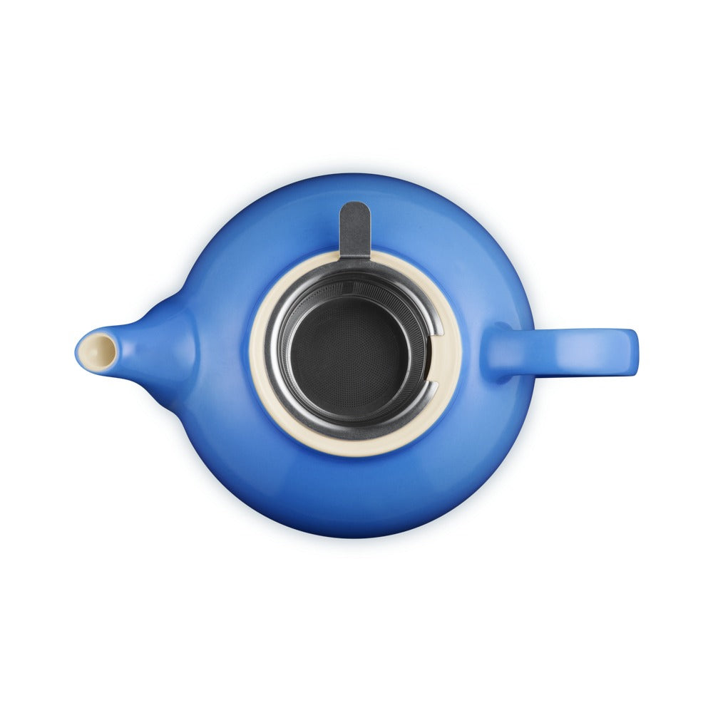 1.3 L - Le Creuset Classic théière en grès vitrifié avec infuseur métallique