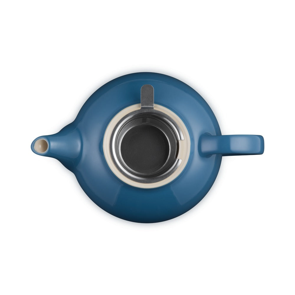 1.3 L - Le Creuset Classic théière en grès vitrifié avec infuseur métallique