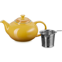 1.3 L - Le Creuset Classic théière en grès vitrifié avec infuseur métallique