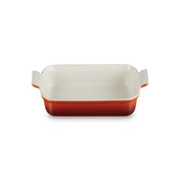 26x17 cm - Le Creuset Tradition rechthoekige ovenschaal in geglazuurd steengoed