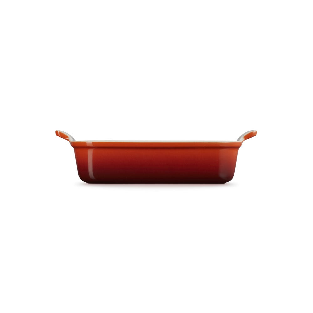 26x17 cm - Le Creuset Tradition rechthoekige ovenschaal in geglazuurd steengoed