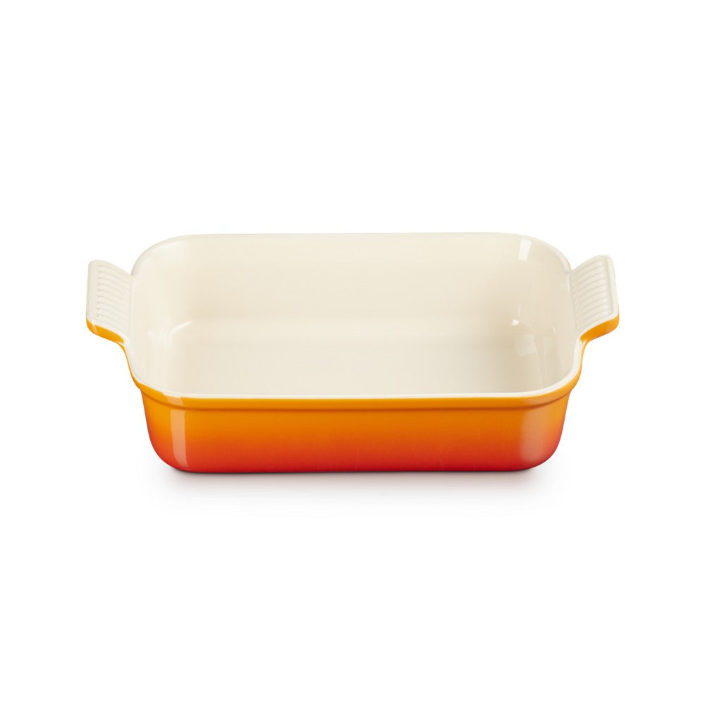 26x17 cm - Le Creuset Tradition rechthoekige ovenschaal in geglazuurd steengoed
