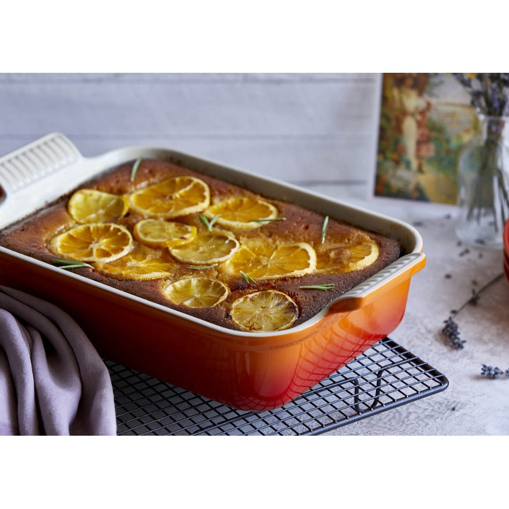 26x17 cm - Le Creuset Tradition rechthoekige ovenschaal in geglazuurd steengoed