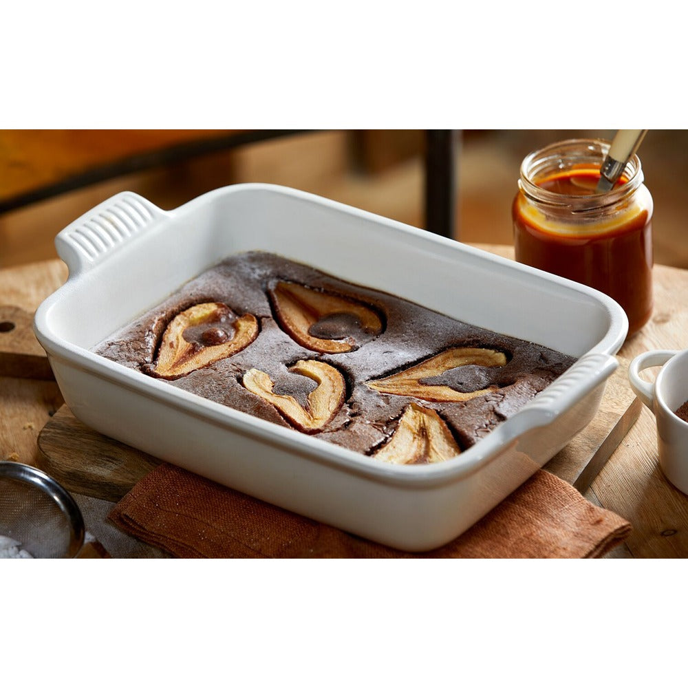 26x17 cm - Le Creuset Tradition rechthoekige ovenschaal in geglazuurd steengoed