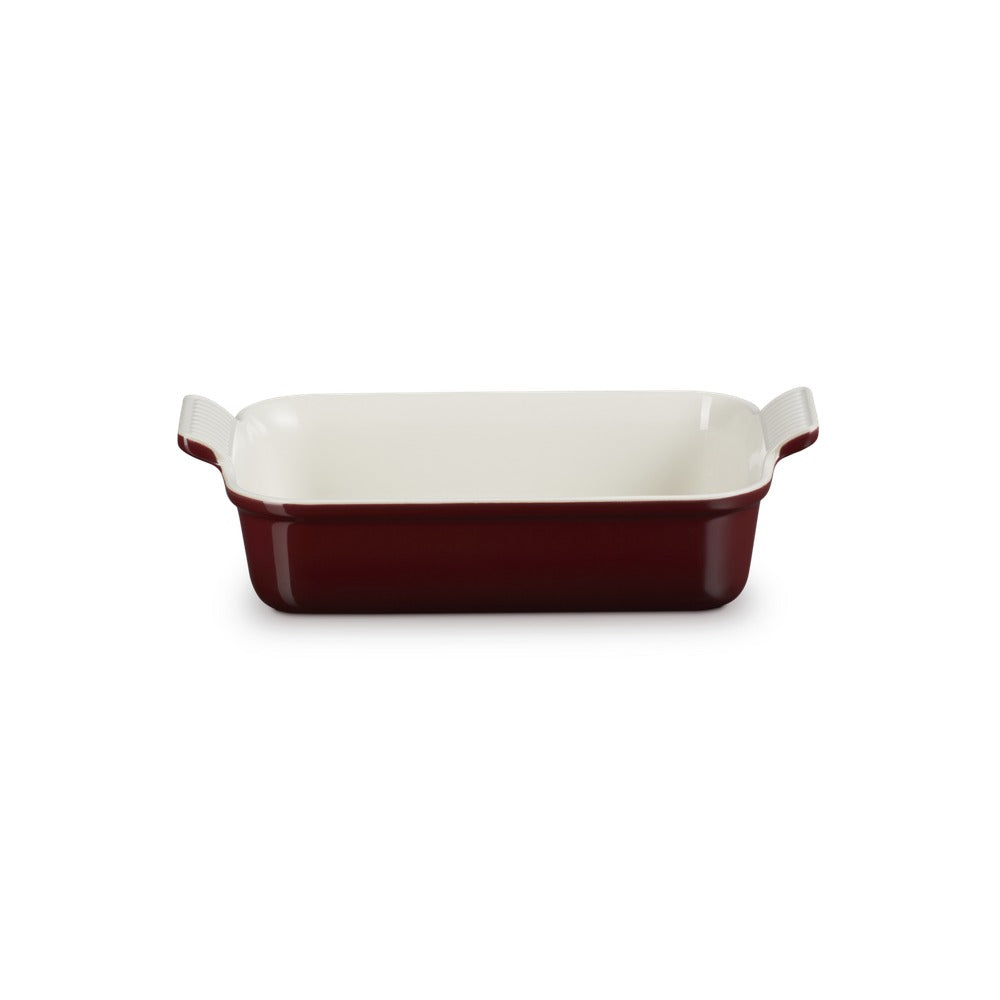 26x17 cm - Le Creuset Tradition rechthoekige ovenschaal in geglazuurd steengoed