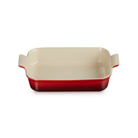 32x24 cm - Le Creuset Tradition Pirofila Rettangolare In Gres Vetrificato