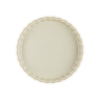 28 cm - Le Creuset Tradition moule à tarte rond en grès vitrifié