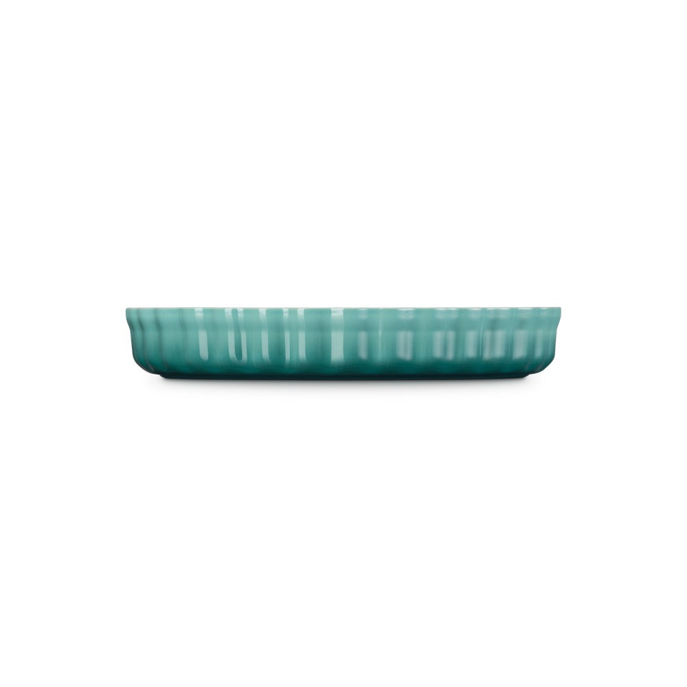 28 cm - Le Creuset Tradition moule à tarte rond en grès vitrifié