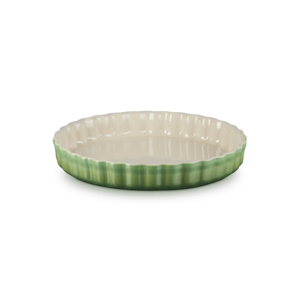 28 cm - Le Creuset Tradition moule à tarte rond en grès vitrifié