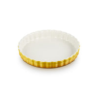 28 cm - Le Creuset Tradition moule à tarte rond en grès vitrifié