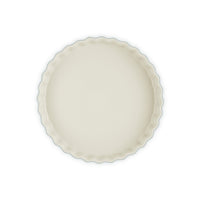 28 cm - Le Creuset Tradition moule à tarte rond en grès vitrifié