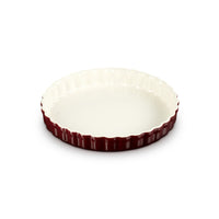 28 cm - Le Creuset Tradition moule à tarte rond en grès vitrifié