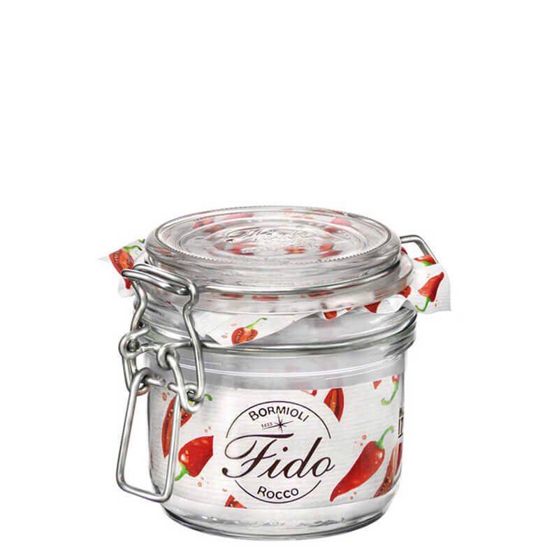 20 Cl Bormioli Rocco Fido Vasetto Ermetico Cilindrico In Vetro