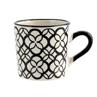 22 cl - H&H Vhera Tasse À Thé Couleurs Assorties en Grès Lot de 6 Pièces
