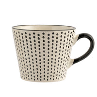 34 cl - H&H Vhera Tasse Cappuccino Couleurs Assorties en Grès Lot de 6 Pièces