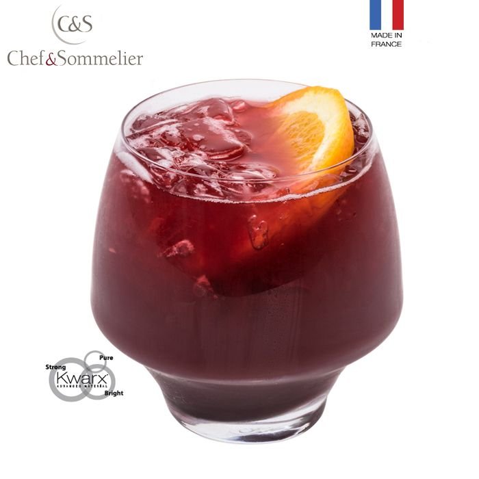 38 Cl Chef And Sommelier Open Up Waterglas van glas Set van 6 stuks