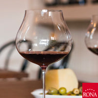 90 Cl Rona Umana Verre De Dégustation Pour Vins Rouges De Cépages Colorants En Verre Set 6 Pezzi