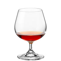 60 Cl Crystalex Bohemia Lara Snifter Glass in Glass - Set of 6 Pieces
