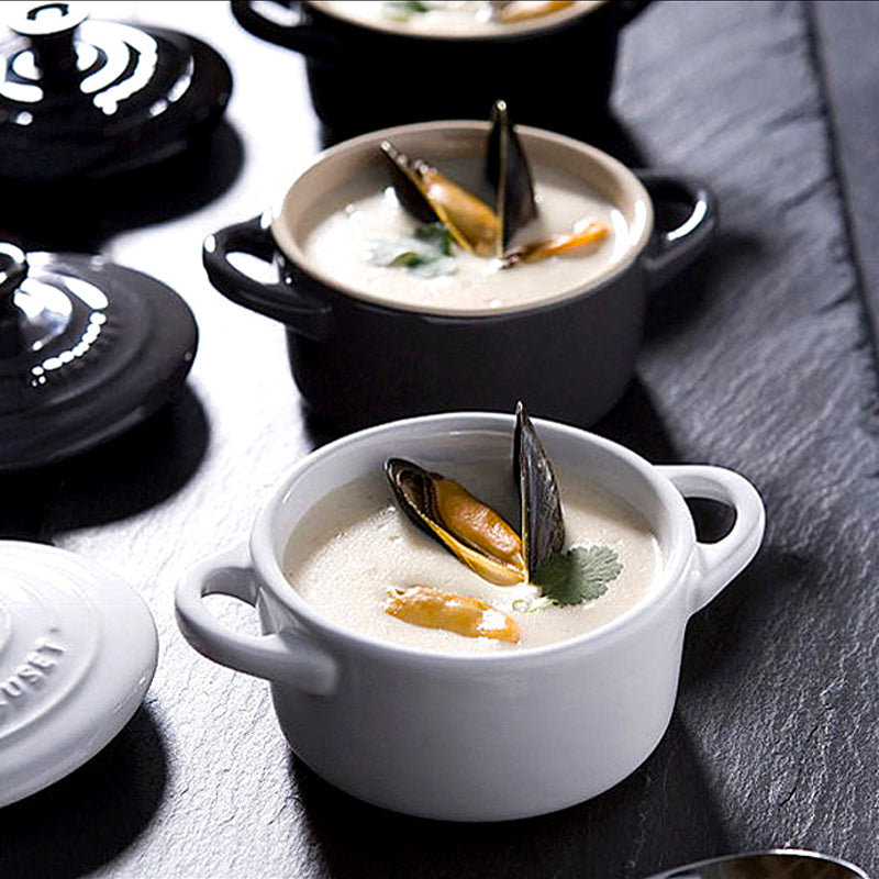 10 Cm Le Creuset Mini Cocotte round casserole in vitrified stoneware