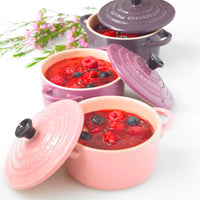10 Cm Le Creuset Mini Cocotte round casserole in vitrified stoneware
