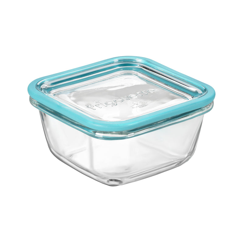 12X12 Cm Bormioli Rocco Frigoverre Future Voedselbewaarcontainer van gehard glas