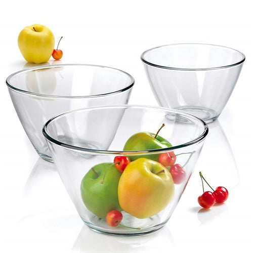 20 Cm Bormioli Rocco Basic Insalatiera In Vetro