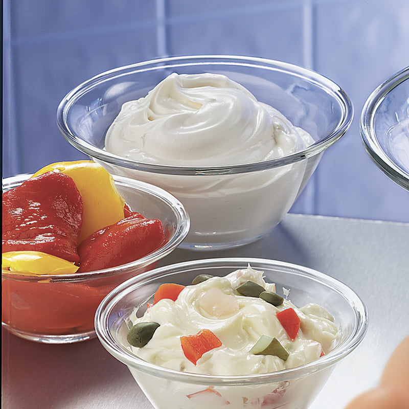 22 Cm Bormioli Rocco Mr Chef Saladier en verre trempé