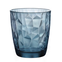 38 5 Cl Bormioli Rocco Diamond Water Glass in Glass Set of 6 Pieces