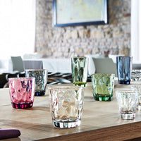 38 5 Cl Bormioli Rocco Diamond Water Glass in Glass Set of 6 Pieces
