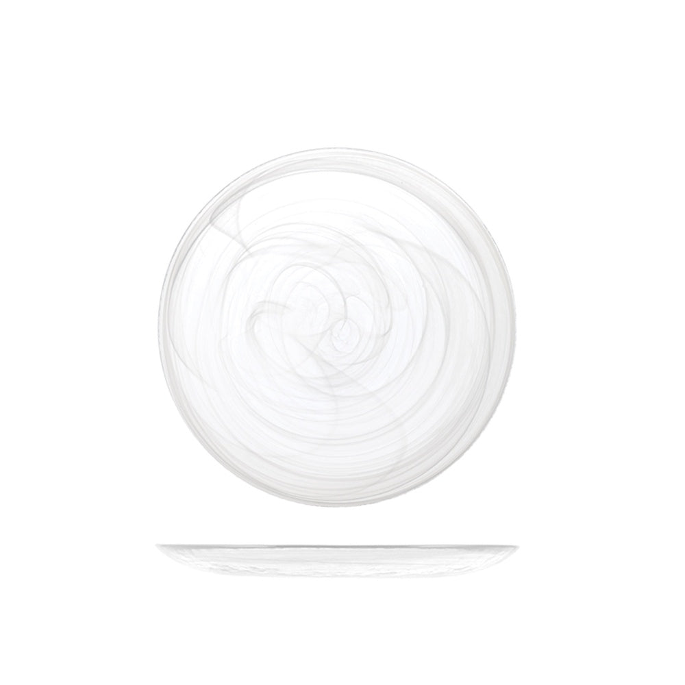 21 cm - H&H Alabastro Fruitbord Van Glas - Set 6 Pz