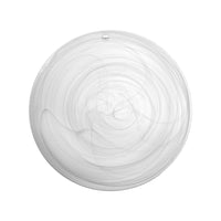 32.5 cm - H&H Alabastro Plato Llano En Vidrio - Set de 6 Piezas