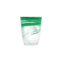 35 cl - H&H Alabastro Wasserglas aus Glas - Set 9 Pz